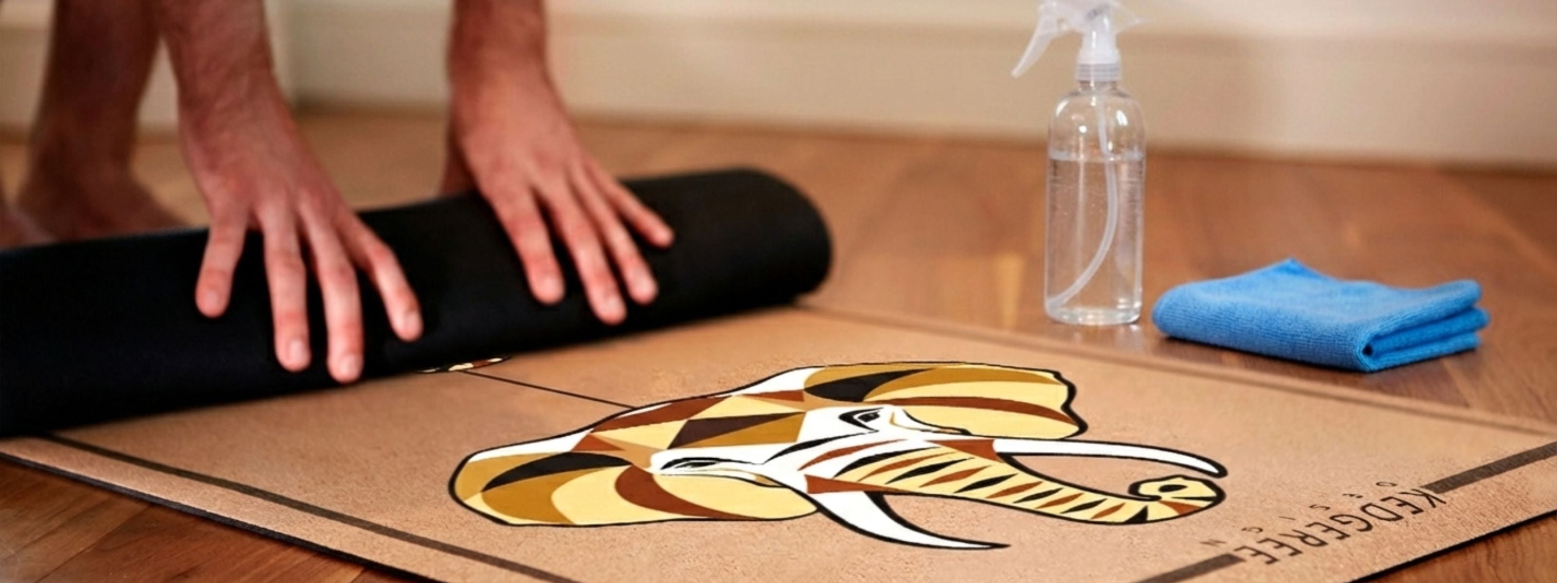 How to clean your cork yoga mat