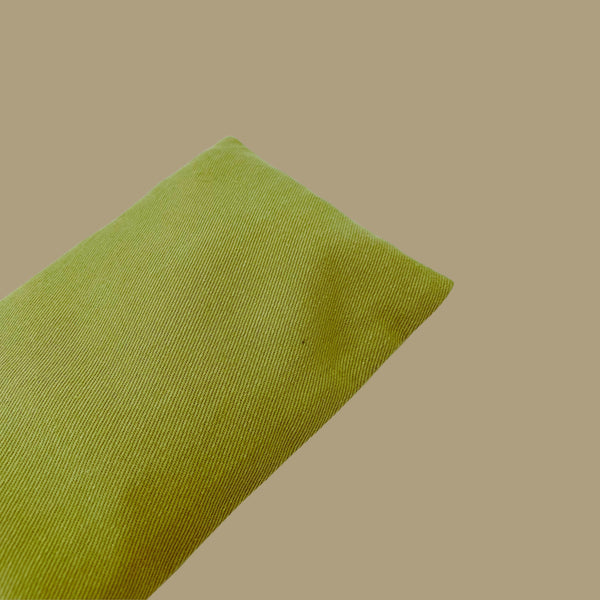 Lavender & Flaxseed Sage Green Cotton Eye Pillow
