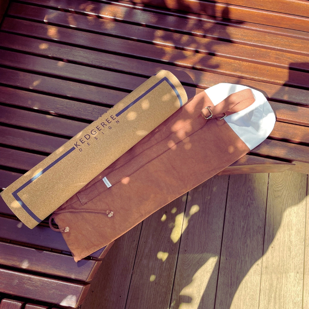 The Brown Yoga Bag Set