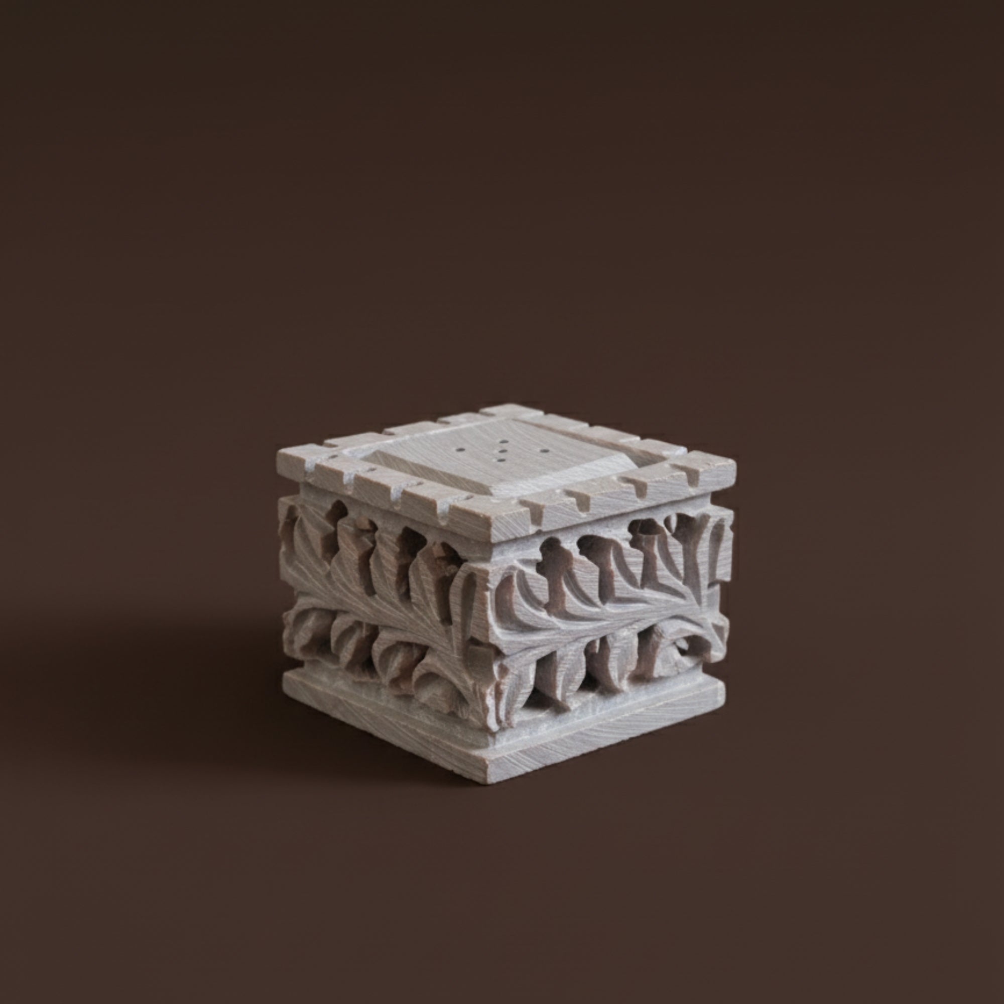 Handcrafted incense holder for sticks and cones