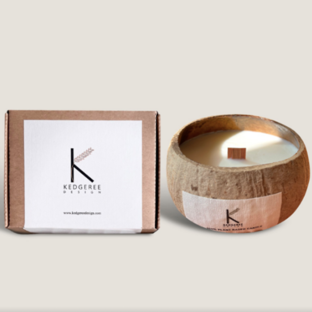 Coconut Breeze Coconut Shell Candle