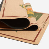 Non-Slip Cork Yoga Mat for Hot Yoga and Other Sweaty Workouts