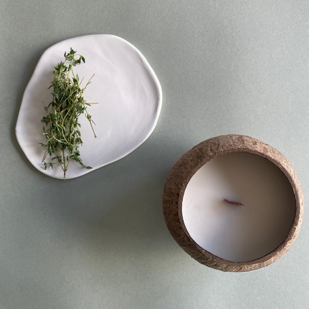 Rejuvenate Bliss Coconut Shell Candle