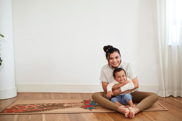 7 Tips To Get Your Family On The Kedgeree Cork Yoga Mat!