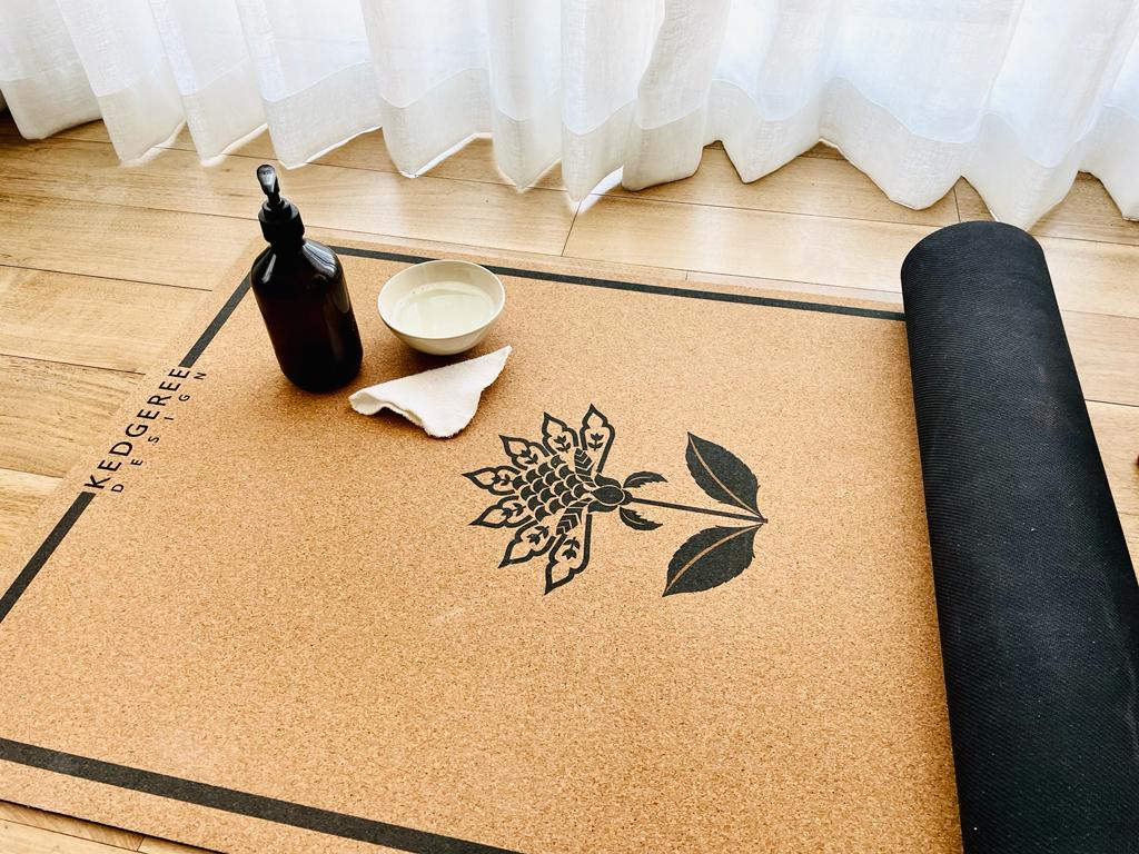 How to clean a cork yoga mat