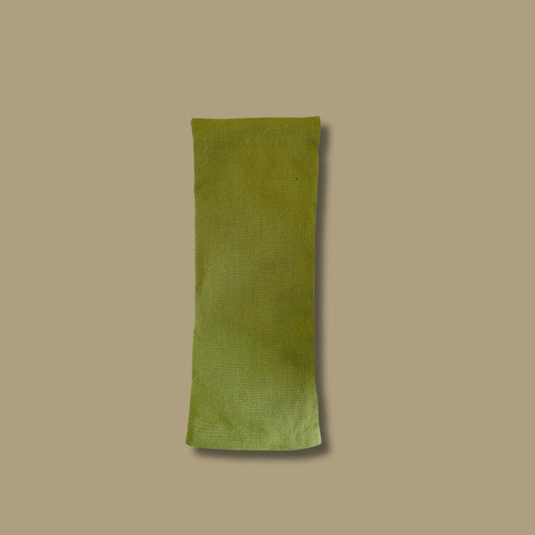 Lavender & Flaxseed Sage Green Cotton Eye Pillow