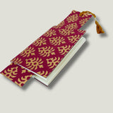 Handmade Block-Printed Travel  Mini Journal & Bookmark