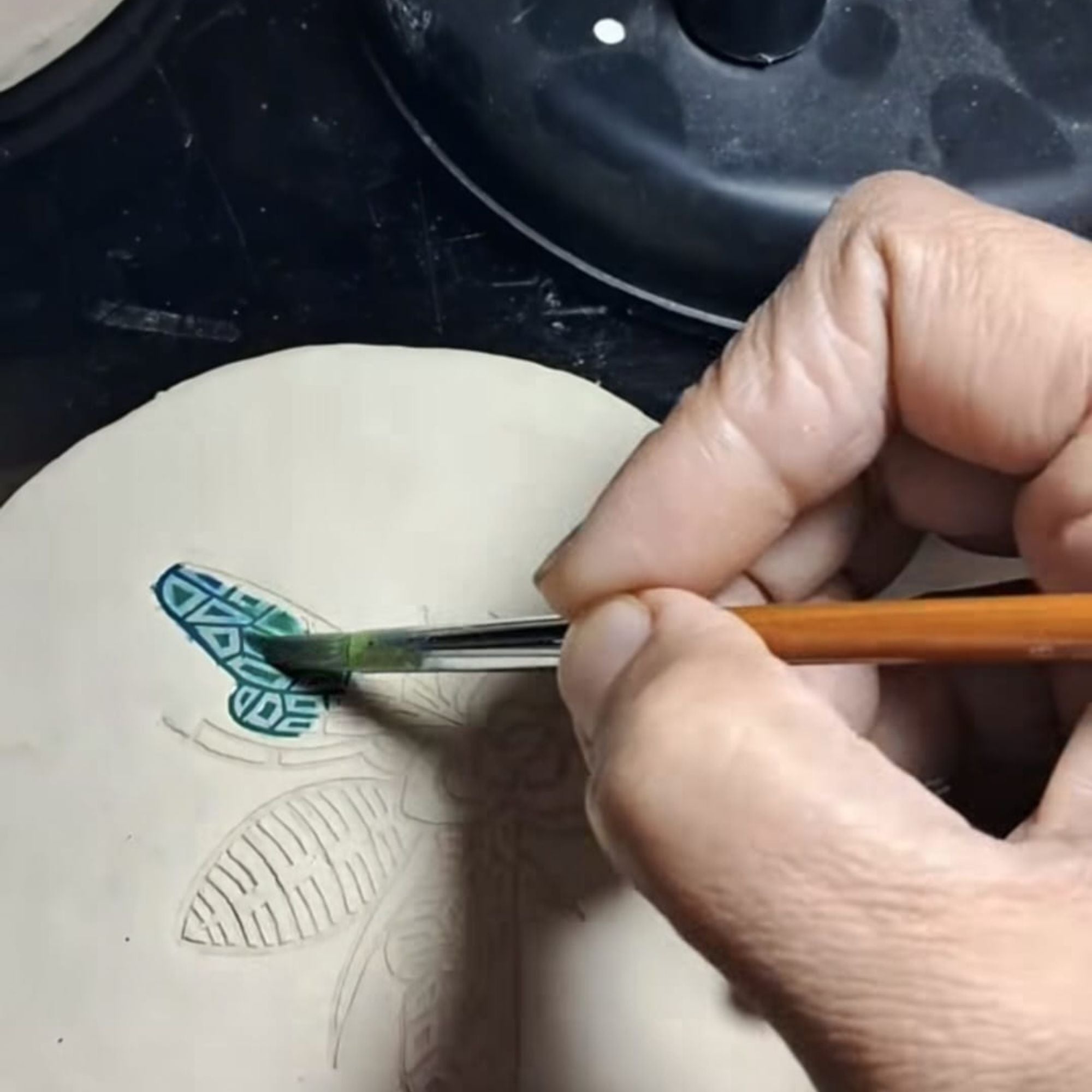 Coconut Shell Candle & Handmade Lid/Coaster Set