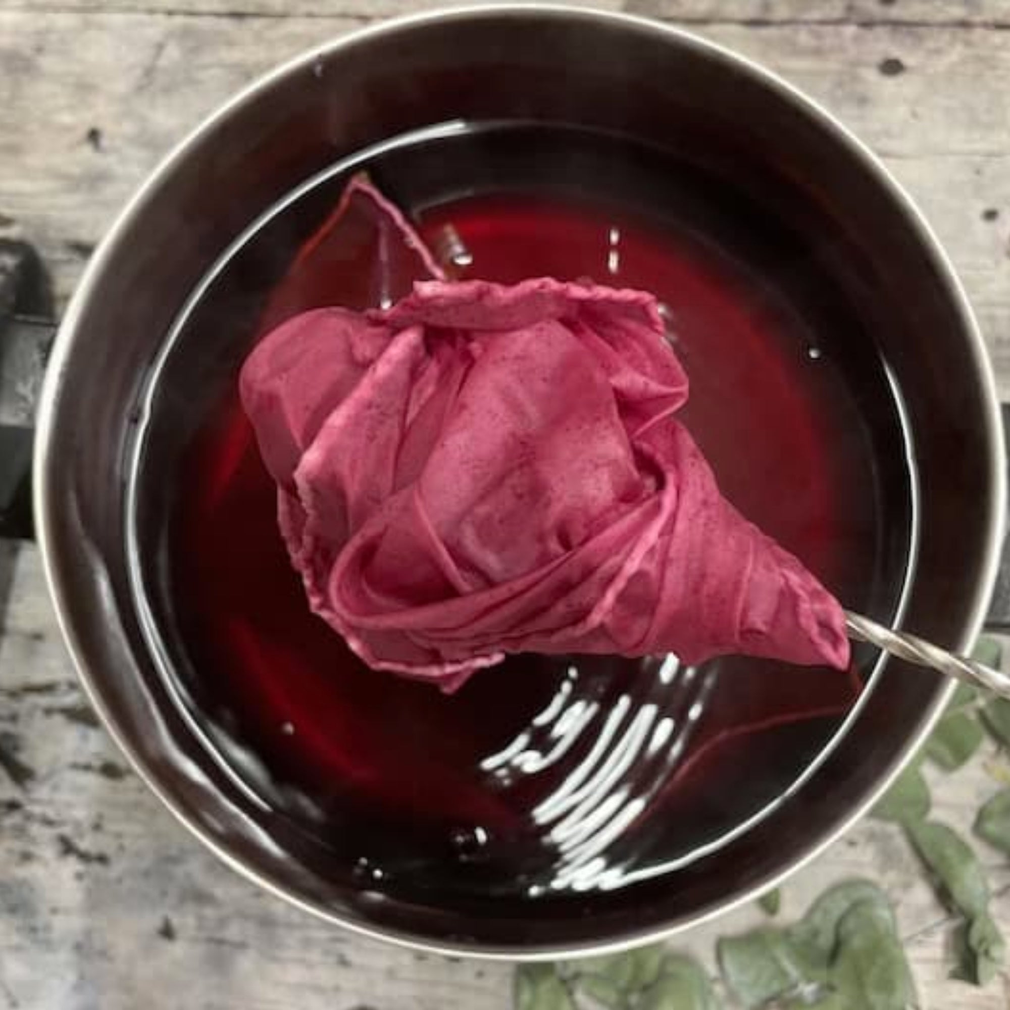 Botanically Dyed | Travel Calm Eye Pillow – Lavender & Basil Filling
