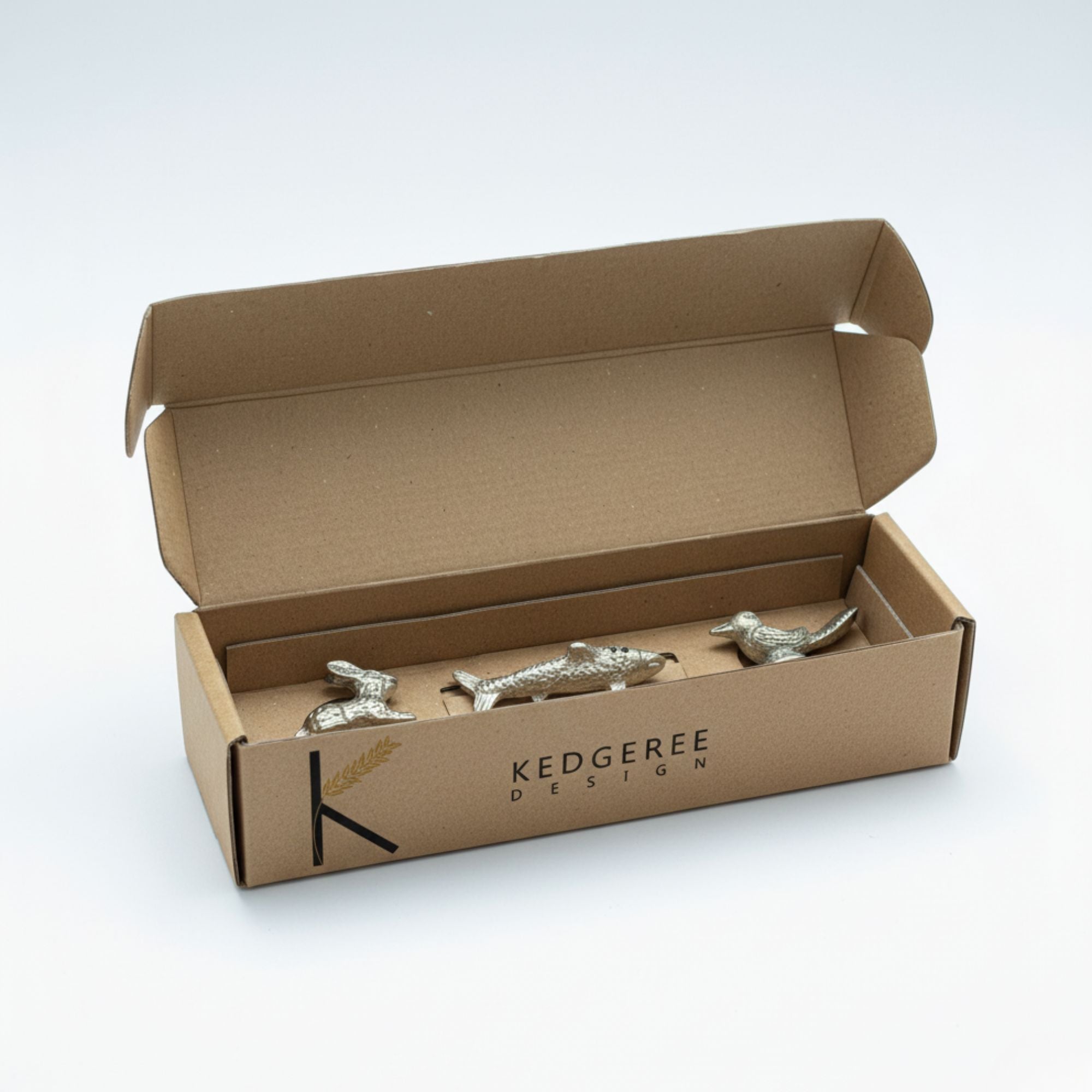 Good Luck Charm Incense Set — Sacred Animal Brass Holders & Incense Sticks