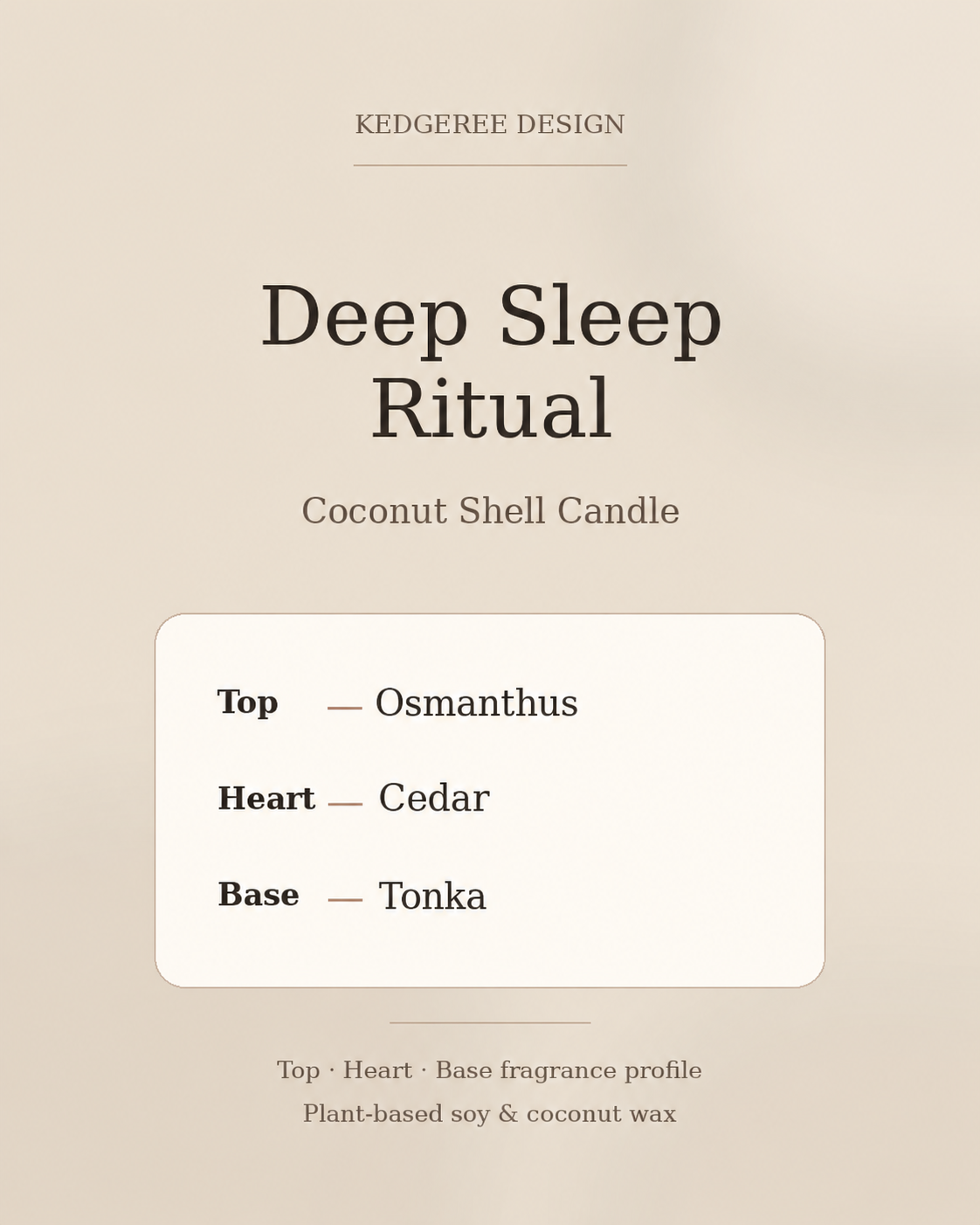 Deep Sleep Ritual