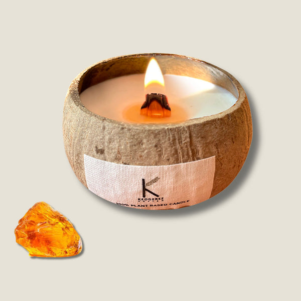 Himalayan Whisper Coconut Shell Candle