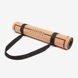 ubber underlayer of the Cat Cork Yoga Mat provides traction and prevents the mat from slipping.