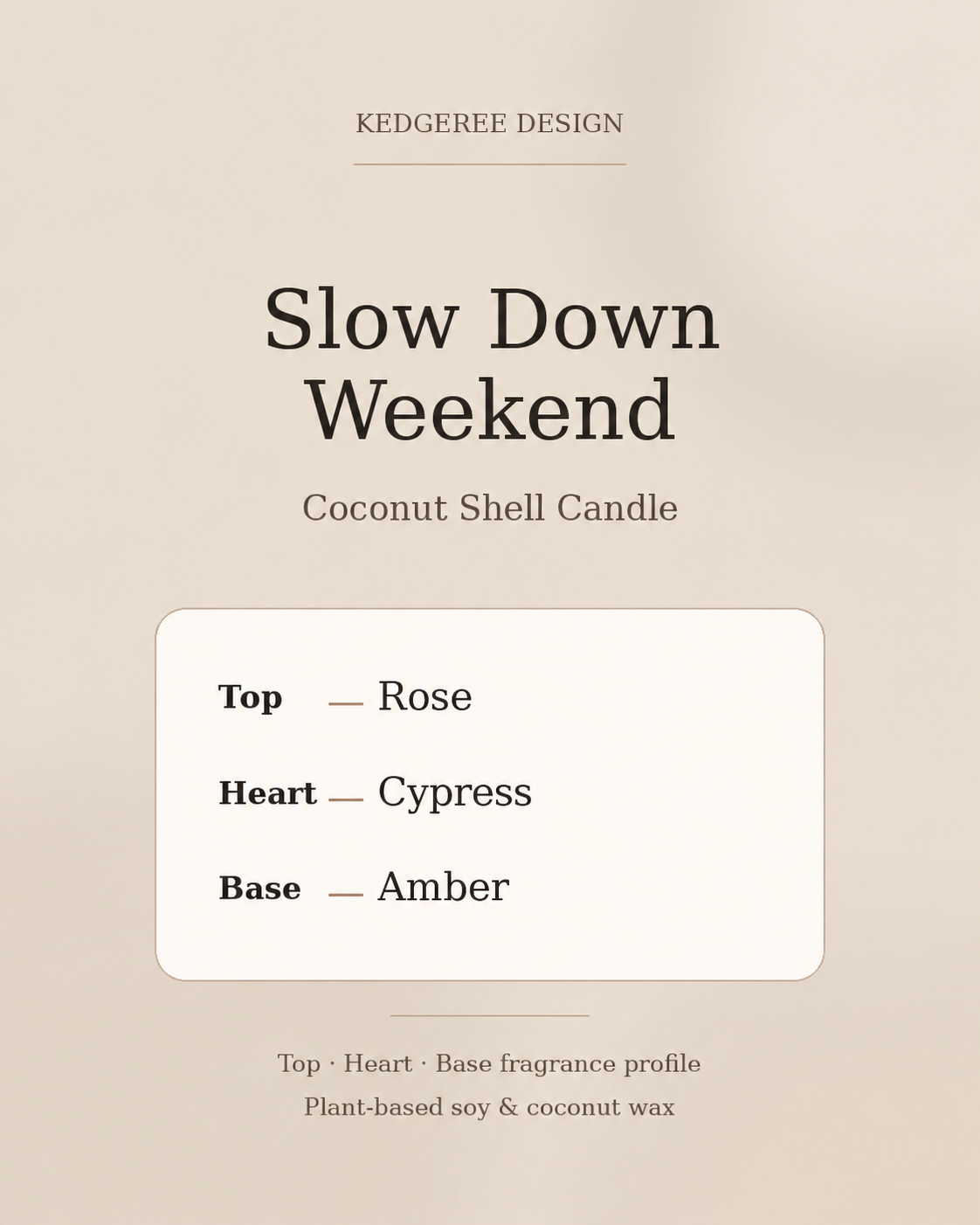 Slow Down Weekend