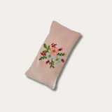 Pink Embroidered Eye Pillow